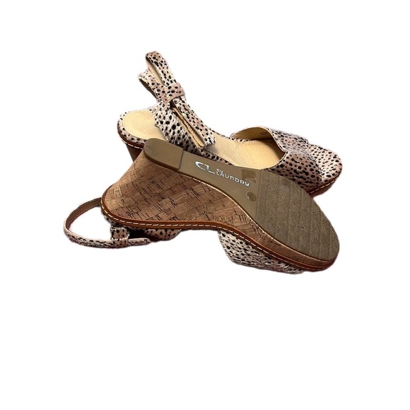 Women’s Chinese Laundry Platform Leopard Print Women's Shoes Size 9 - Picture 3 of 3